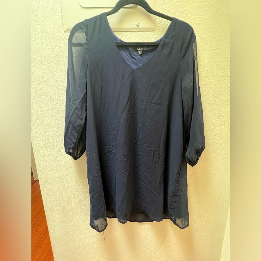 Women’s Lulu’s Blue Shift Dress Size Small